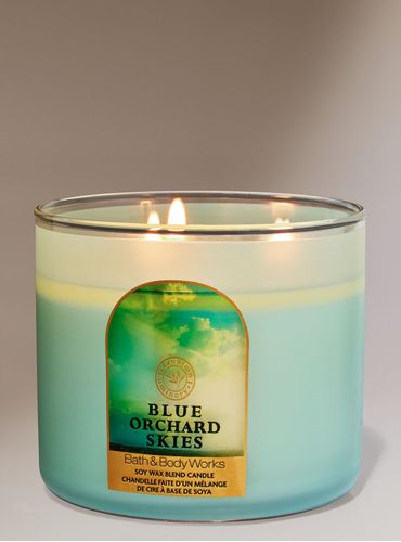 Vela-3-Mechas-Blue-Orchard-Skies
